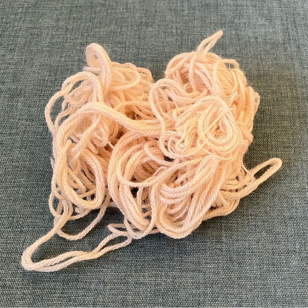 Pink Needlepoint Thread Yarn